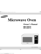 Samsung MW1280STA Owners Manual