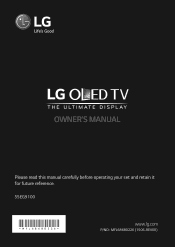 LG 55EG9100 Owners Manual - English