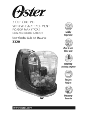 Oster 3320 User Guide