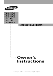 Samsung TXS3082WHX User Manual (user Manual) (ver.1.0) (English)