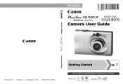 Canon SD1100IS PowerShot SD1100 IS / DIGITAL IXUS 80 IS Camera User Guide