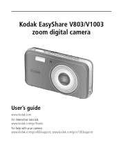 Kodak V1003 User Manual