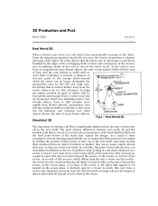 Panasonic AG-3DA1 3D Production Post White Paper