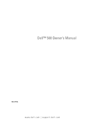Dell Vostro  500 Owner's Manual