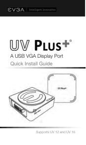 EVGA 100-U2-UV12-A1 Quick Installation Guide