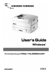 Oki C9300n C9300/C9500 User's Guide: Windows