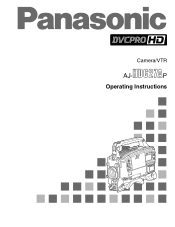 Panasonic AJHDC27A AJHDC27A User Guide