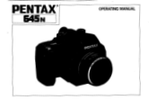 Pentax 645N Operation Manual