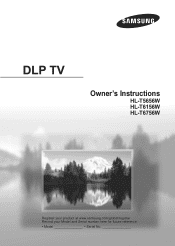 Samsung HL-T6156W Quick Guide (easy Manual) (ver.1.0) (English)