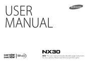 Samsung NX30 User Manual (English)
