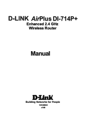 D-Link DI-714P Product Manual