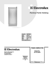 Electrolux EI15TC65HS Wiring Diagram (All Languages)