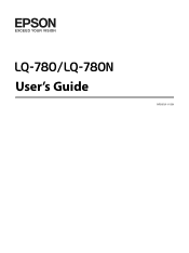Epson LQ-780 Users Manual
