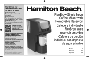 Hamilton Beach 49901 Use and Care Manual