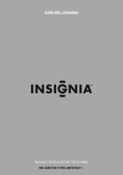 Insignia NS-42E570A11 User Manual (Spanish)