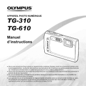 Olympus TG-310 TG-610 Manuel d'instructions (Fran栩s)