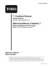 Toro 51460 Operation Manual