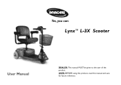 Invacare L-3XB Owners Manual