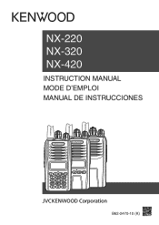 Kenwood NX-420 Operation Manual