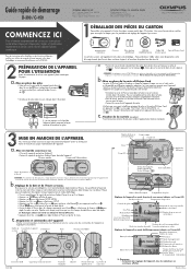 Olympus D-390 D-390 Quick Start Guide - French (313KB)