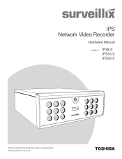 Toshiba IPS8-1T Hardware Manual