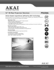 Akai PT5250A Brochure
