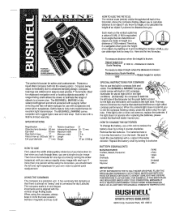 Bushnell 13-7500 User Guide