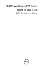 Dell PowerConnect W-IAP3WN Dell Instant 5.0.3.0-1.1.0.0 MIB Reference Guide