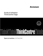 Lenovo ThinkCentre Edge 62z (French) User Guide