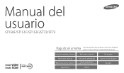 Samsung ST150F User Manual Ver.1.0 (Spanish)