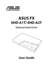 Asus FX HDD EHD-A1T/EHD-A2T EHD-A1TA2T users manual in English