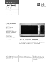 LG LMV2015SB Specification