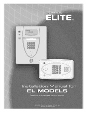 LiftMaster EL2000 EL25 - INSTALLATION Manual
