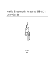 Nokia BH-801 User Guide