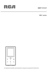 RCA M6104 Owner/User Manual
