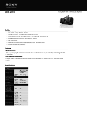 Sony RDHGTK1I Marketing Specifications