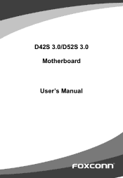 Foxconn D52S 3.0 User manual