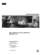 Linksys 4116 User Guide for the Cisco Multicast Manager 2.3.3 (PDF version)