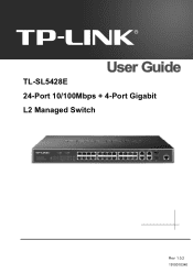 TP-Link TL-SL5428E User Guide