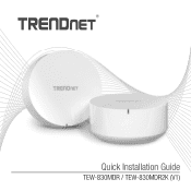 TRENDnet TEW-830MDR Quick Installation Guide
