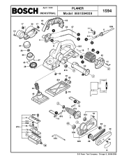 Bosch 1594K Parts Diagram