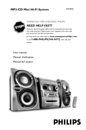 Philips FWM70 User manual
