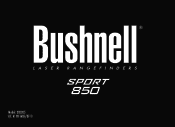 Bushnell Sport 850 Owner's Manual