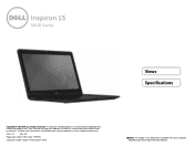 Dell Inspiron 15 5543 Specifications