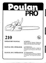 Poulan 1995-03 User Manual