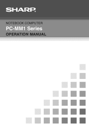 Sharp PCMM10 Operation Manual