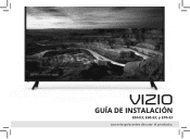 Vizio E50-E1 Quickstart Guide Spanish