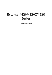 Acer Extensa 4220 Extensa 4620Z / 4220 User's Guide EN