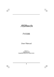 ASRock P4VM8 User Manual