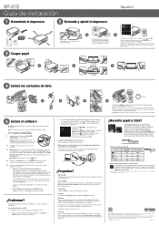 Epson XP-310 Installation Guide (Spanish)